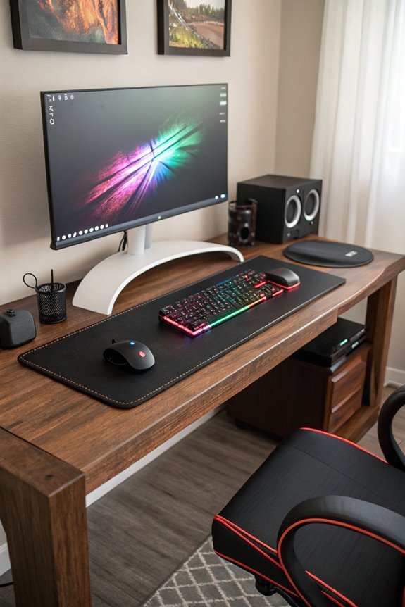 adjustable ergonomic monitor stands