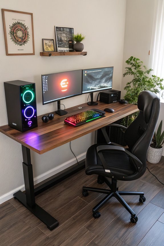 adjustable height workspace solution