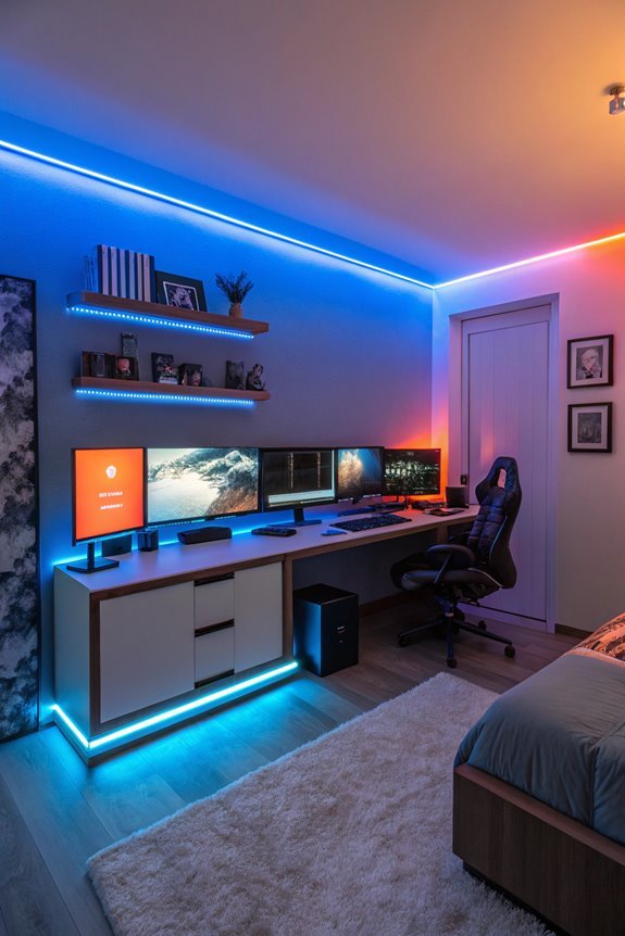 adjusting ideal lighting hues