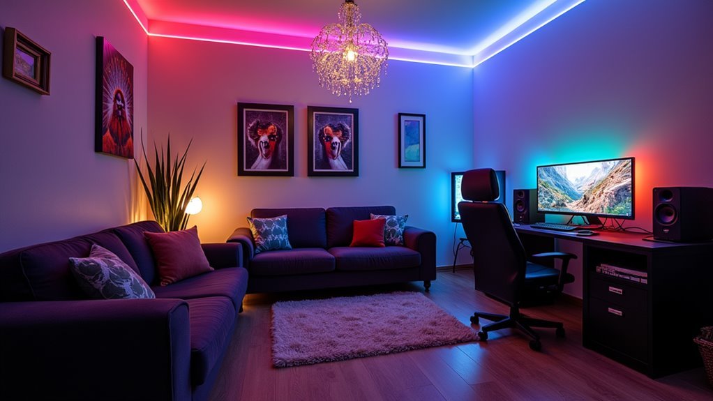 affordable lighting for game rooms
