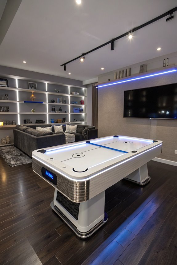 air hockey game equipment