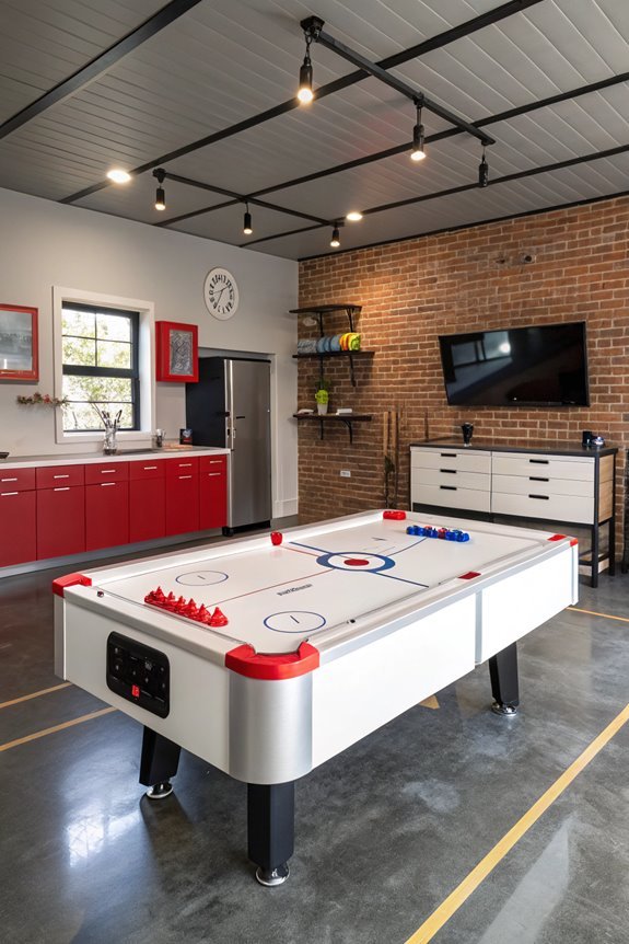 air hockey table games