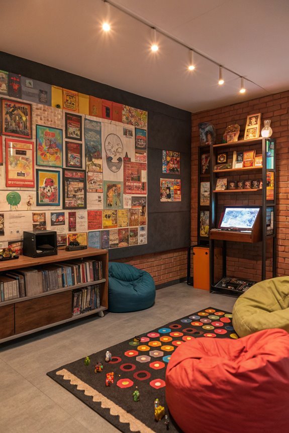 artistic display of memories