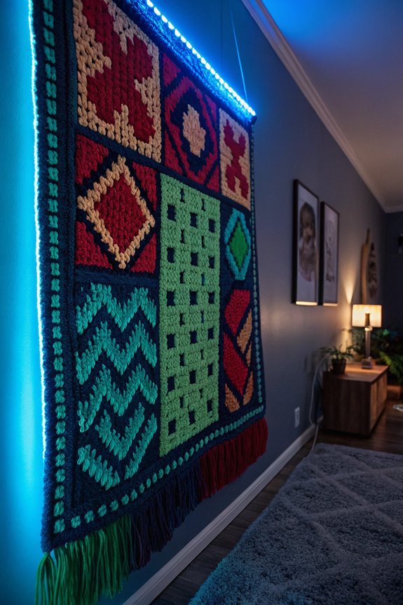 artistic woven textile creations