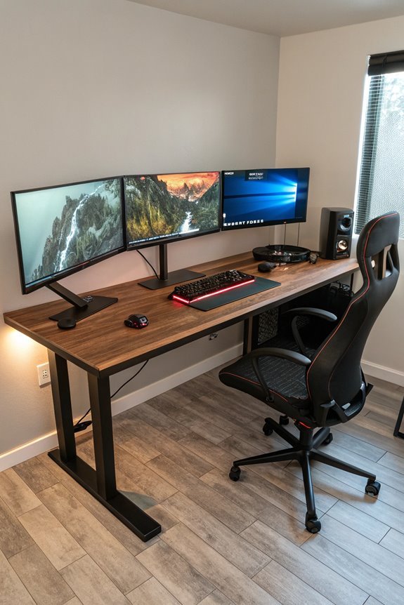 balance in standing and sitting