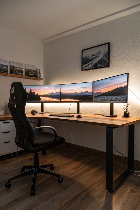 balanced screen arrangement