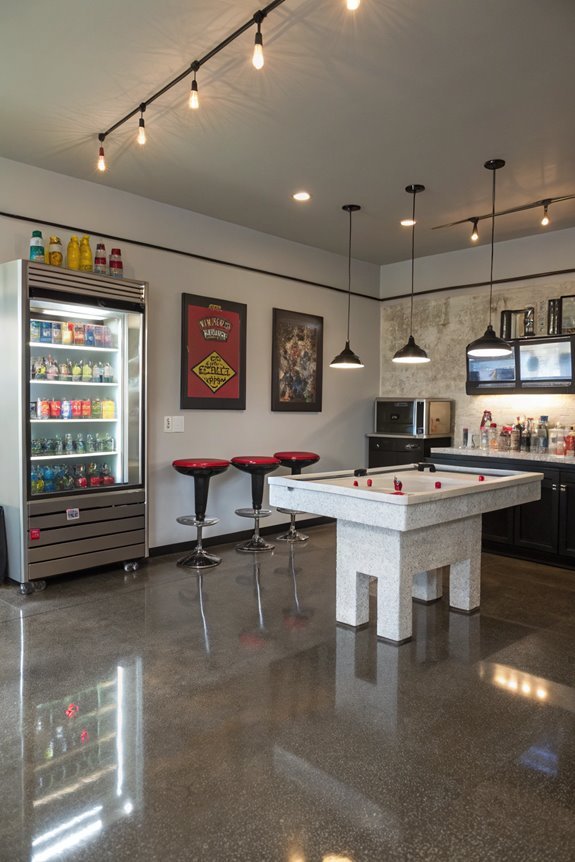 beverage and snack stops