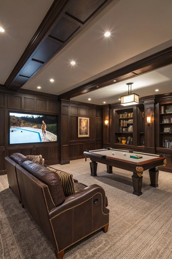 chic movie viewing experience