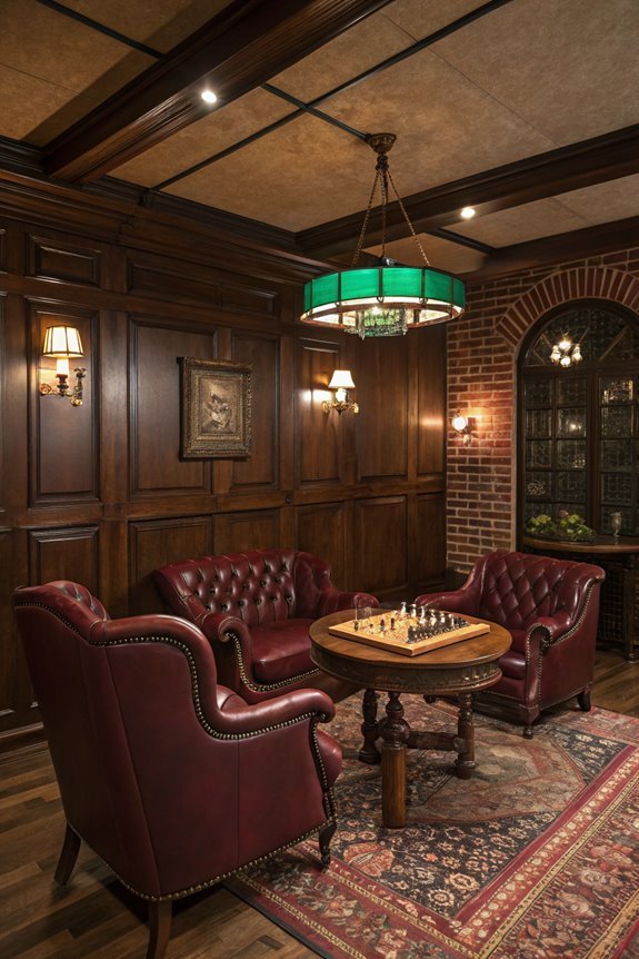 classic gaming atmosphere design