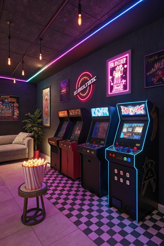 classic gaming display showcase