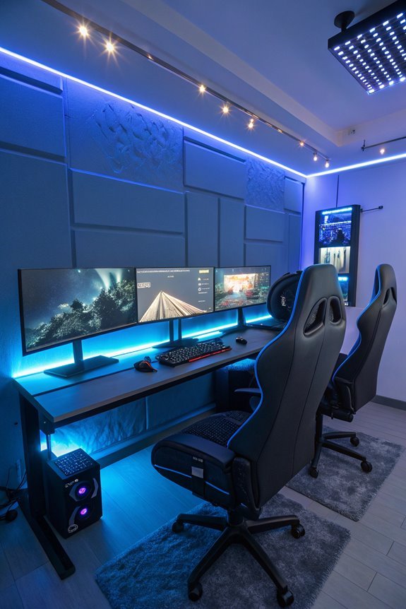comfortable ergonomic workspace design