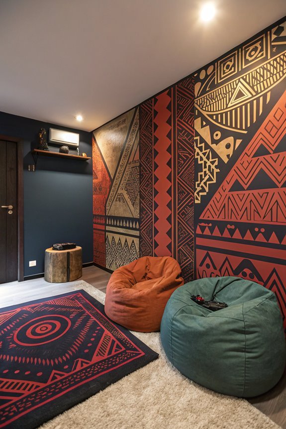 comfortable furnishings for relaxation
