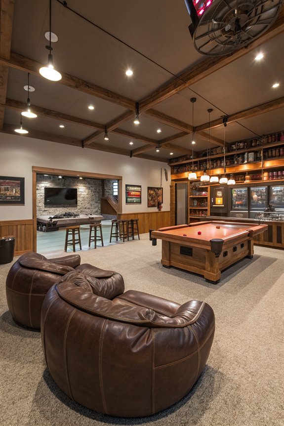comfortable gathering spaces available