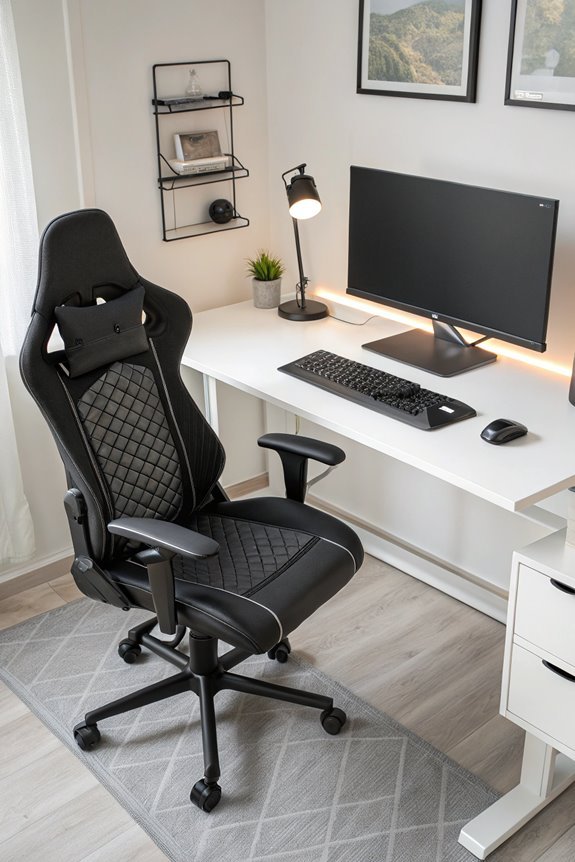 comfortable seating for productivity
