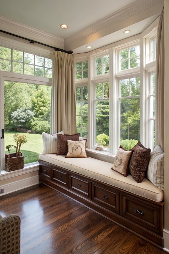 cozy alcove for relaxation