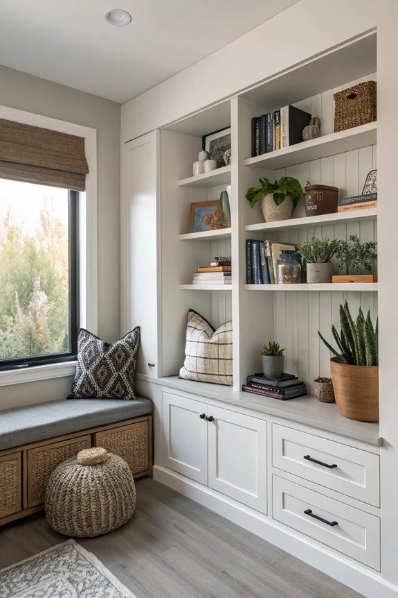 cozy architectural reading spaces