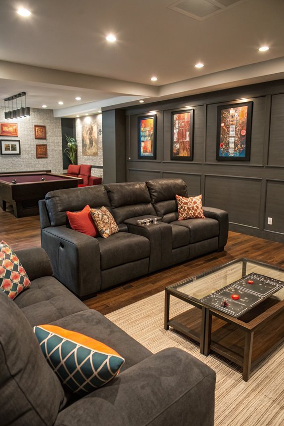 cozy chair and couch