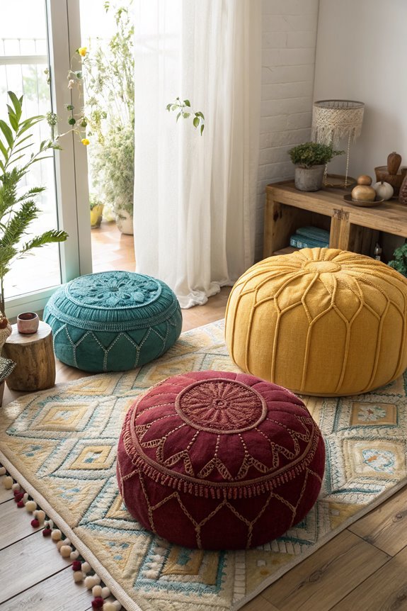 cozy seating floor accessories