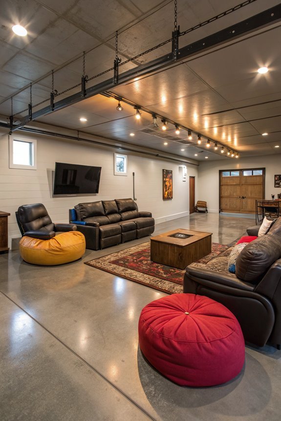 cozy seating options available