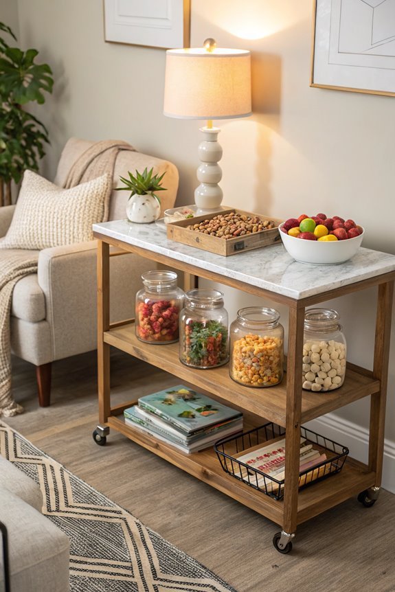 create a designated corner