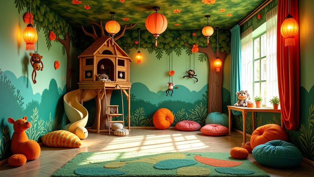 creative kids game room themes