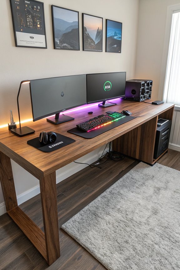 curved workspace design concept