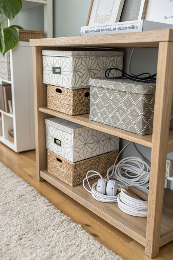decorative box organization tips