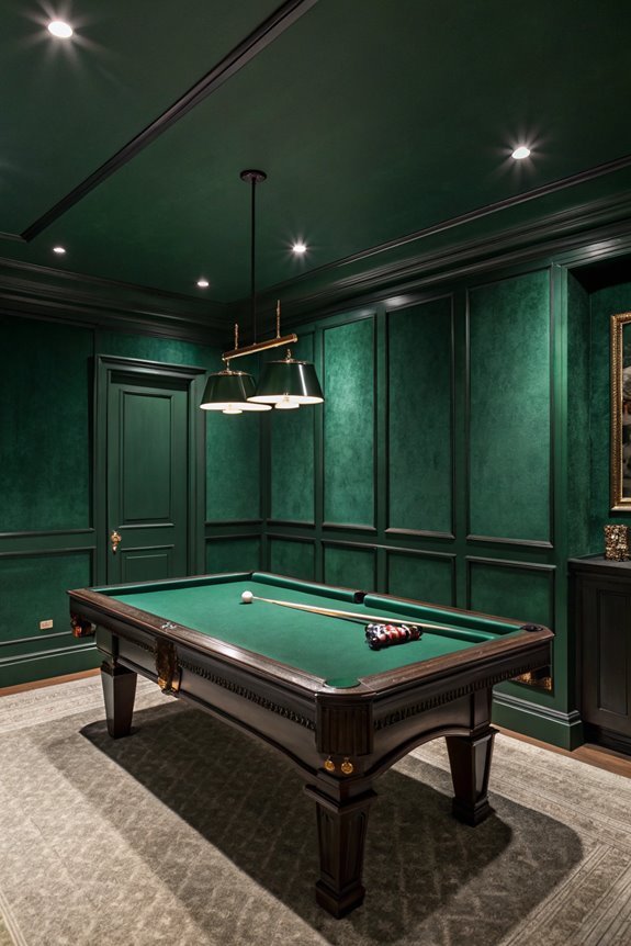 deep rich green color