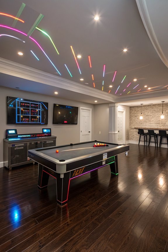 disco themed light display