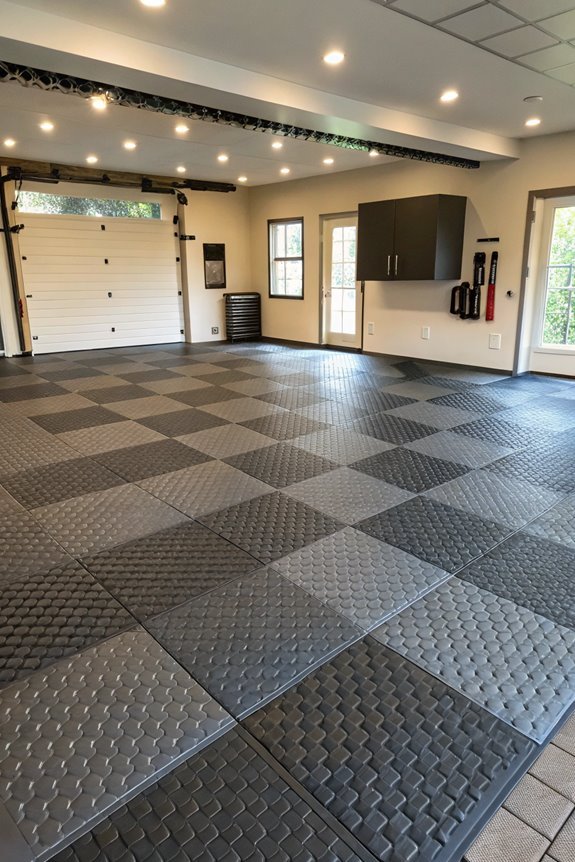 durable interlocking rubber flooring