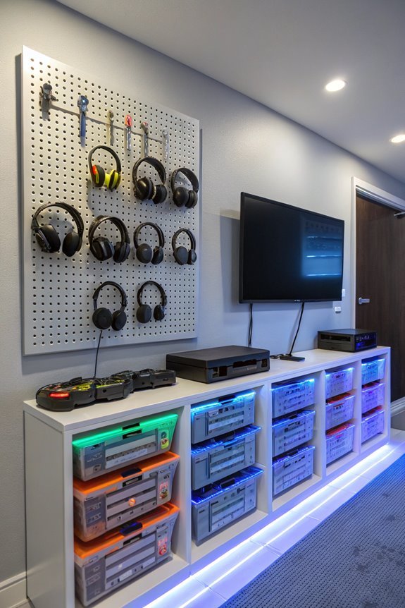 efficient equipment organization system
