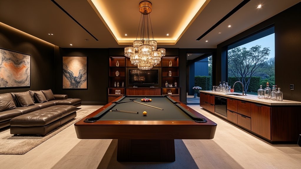 elegant adult gaming spaces