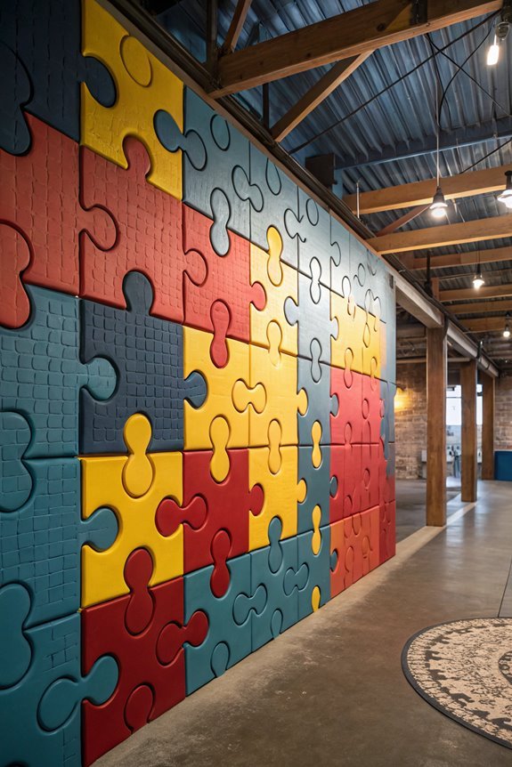 engaging puzzle display system