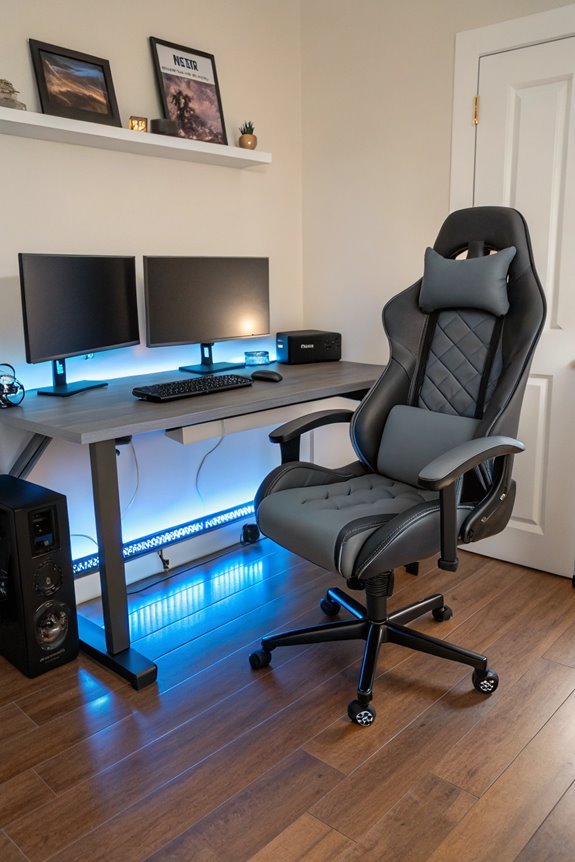 ergonomic seating for gamers