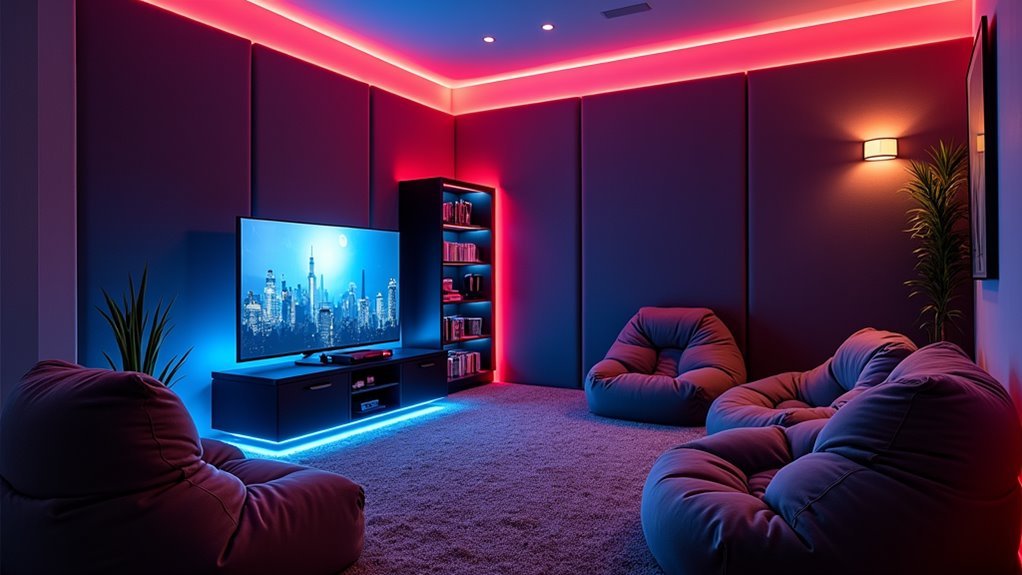 family gaming room soundproofing