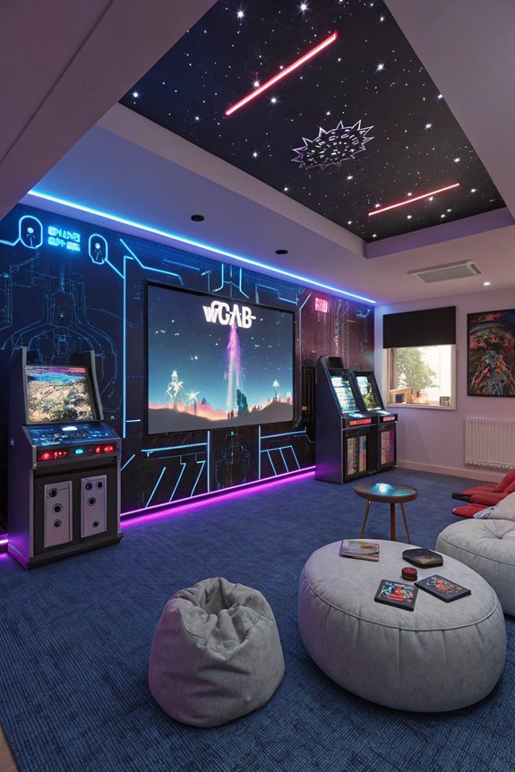 futuristic film viewing experience