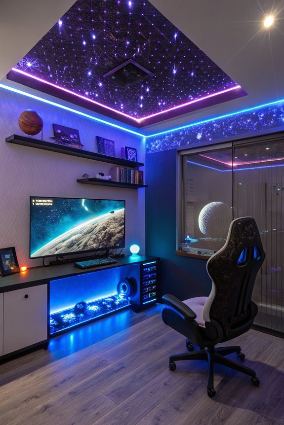 galactic inspired aesthetic design
