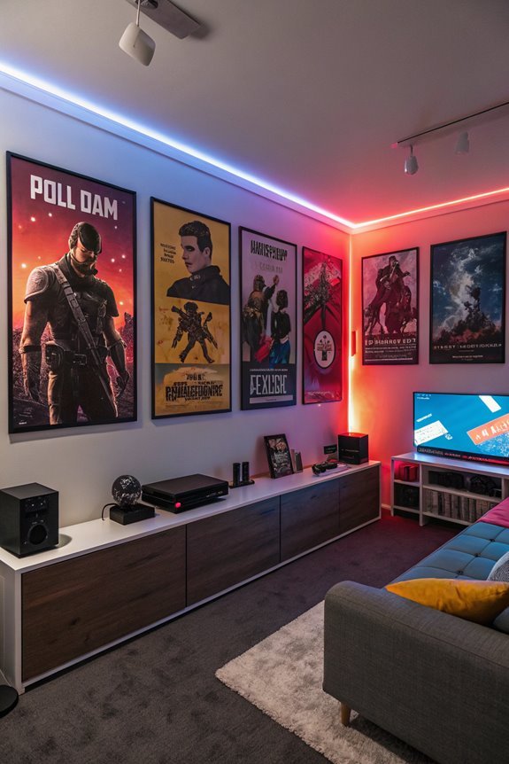 game poster coordination design