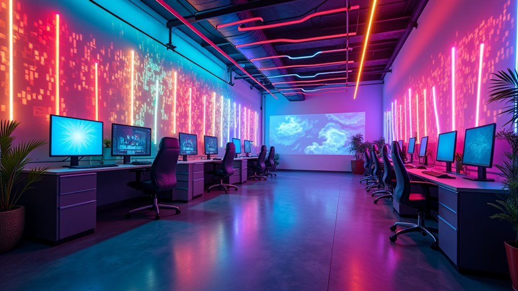 game room lighting ideas