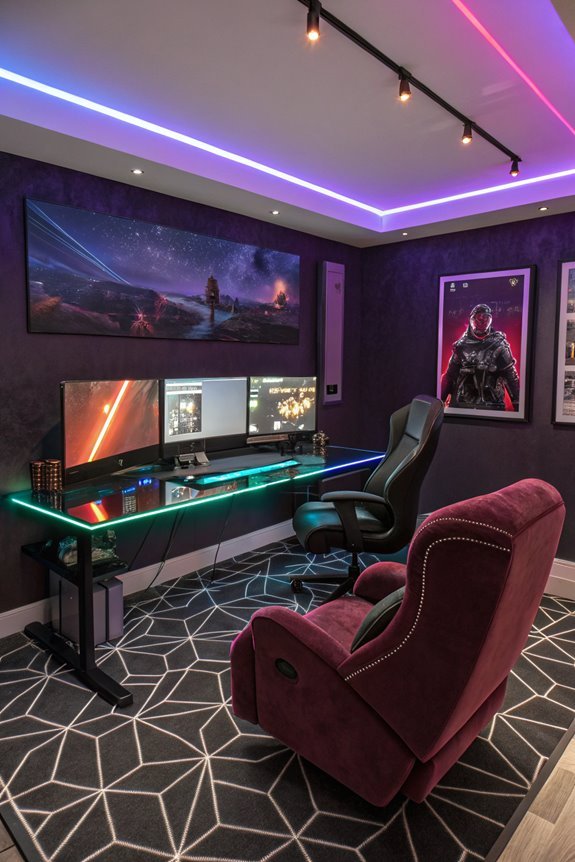 gaming inspired interior design