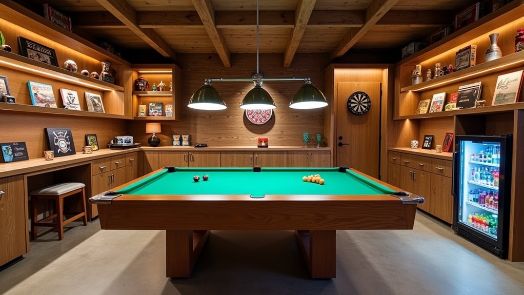 garage game room upgrades