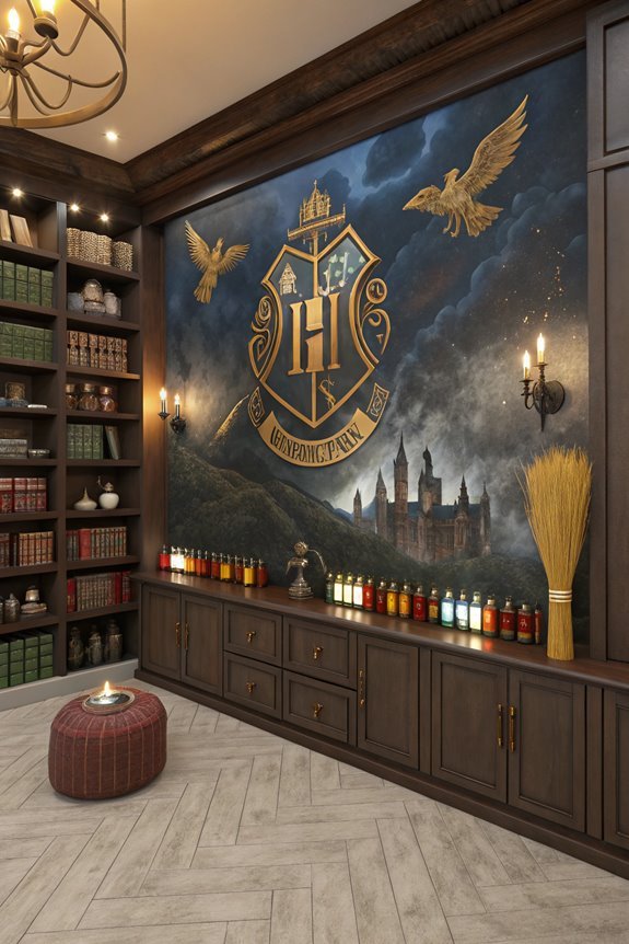 harry potter exhibits showcase