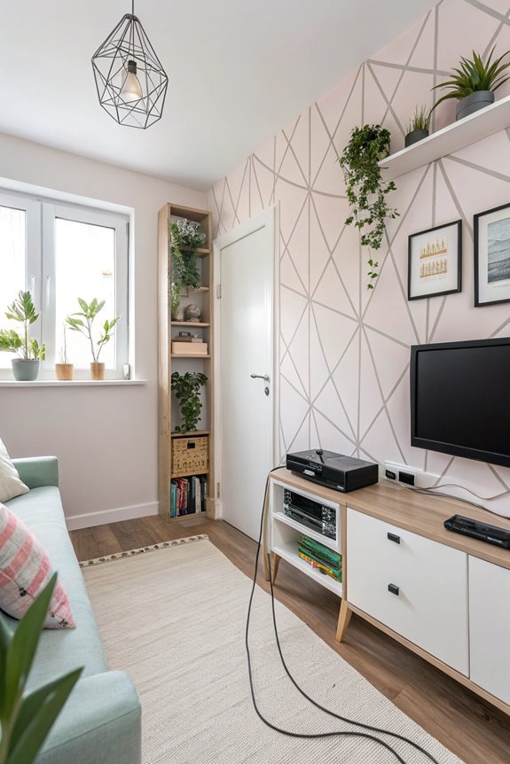 hide cables on walls