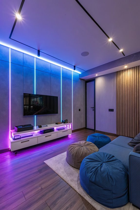 illuminated decorative wall panels