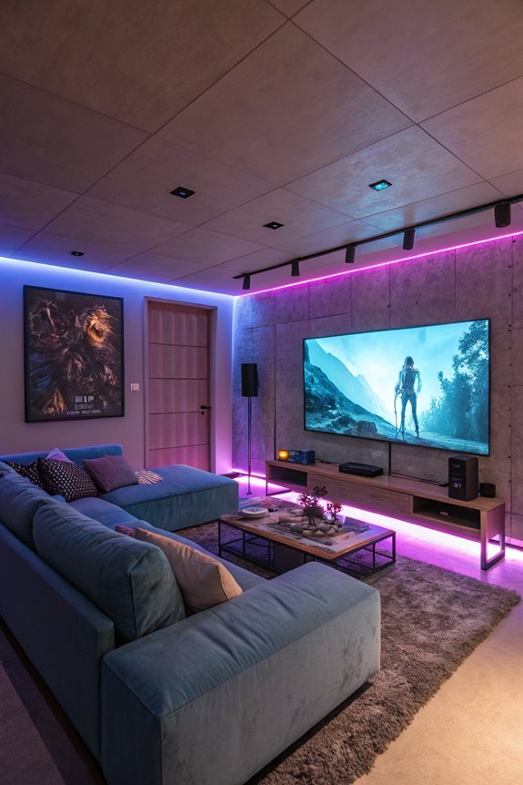 illuminated visual display technology