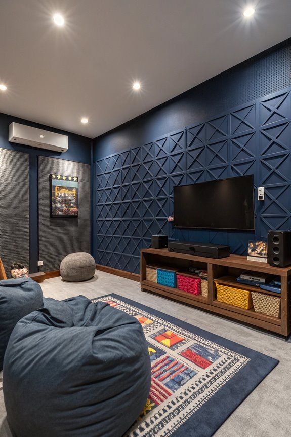install sound absorbing panels