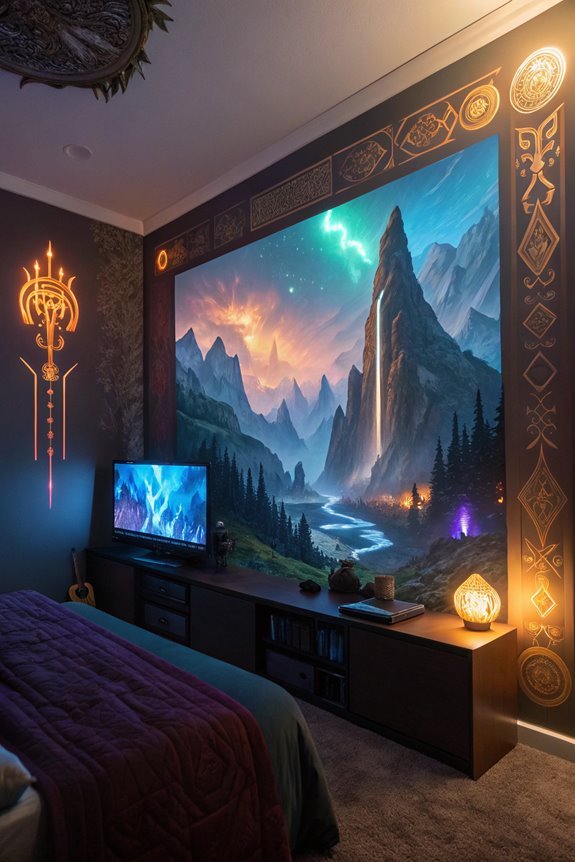 interactive artistic gaming experience