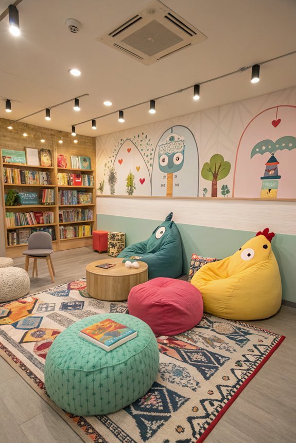 inviting nooks for reading