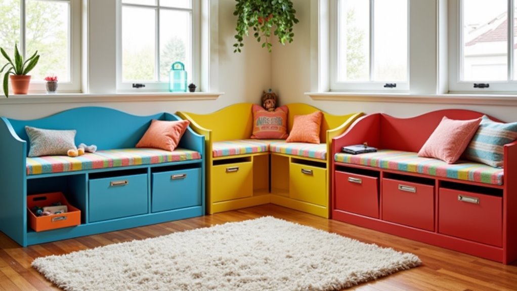 kids game room storage