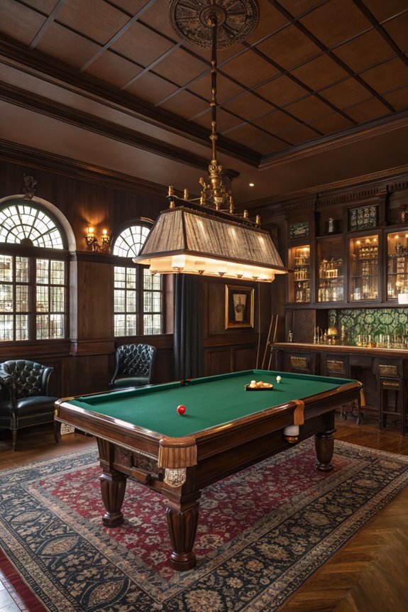 luxurious billiards gaming haven